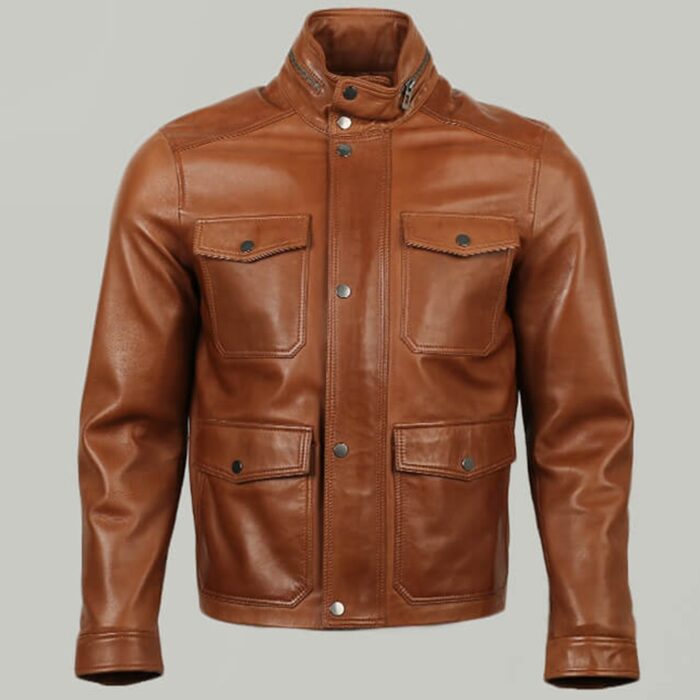 Premium Quality Brown Leather Jacket